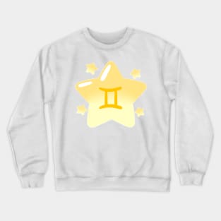 Astrological Sign Star - Gemini Crewneck Sweatshirt